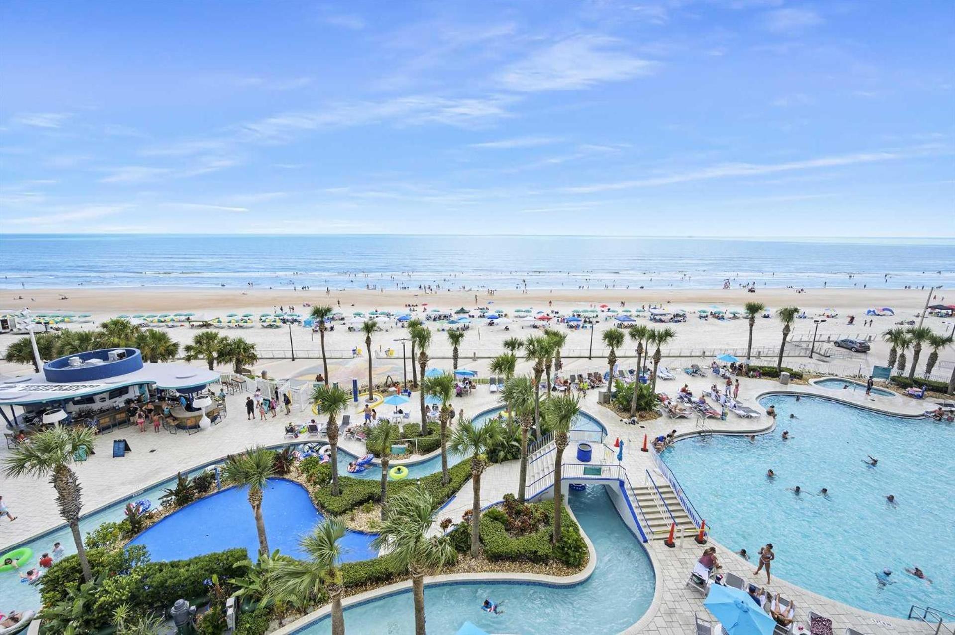 Luxury 8Th Floor 2 Bedroom Condo Direct Oceanfront Wyndham Ocean Walk Resort Daytona Beach | 801 Ngoại thất bức ảnh