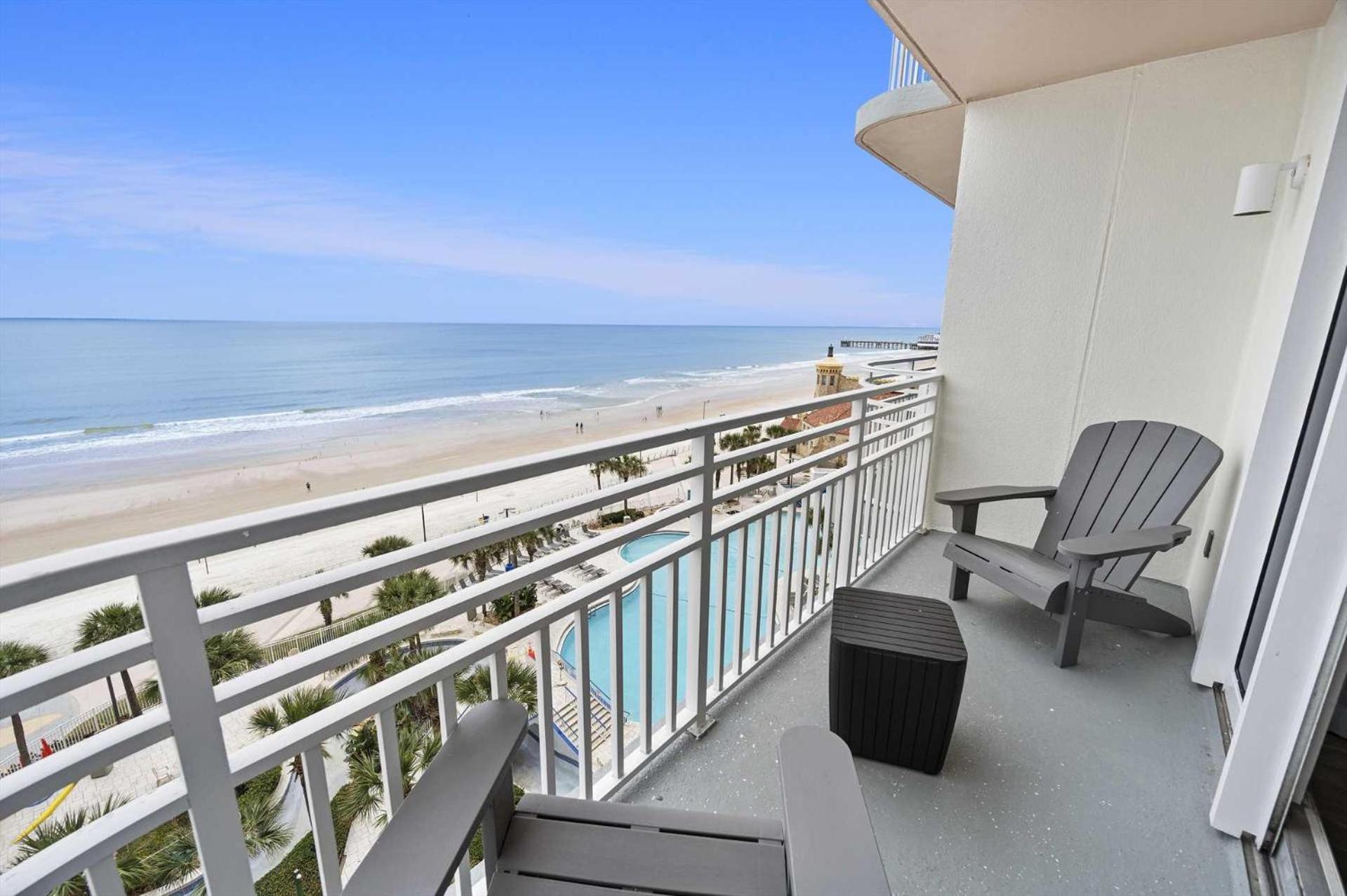 Luxury 8Th Floor 2 Bedroom Condo Direct Oceanfront Wyndham Ocean Walk Resort Daytona Beach | 801 Ngoại thất bức ảnh
