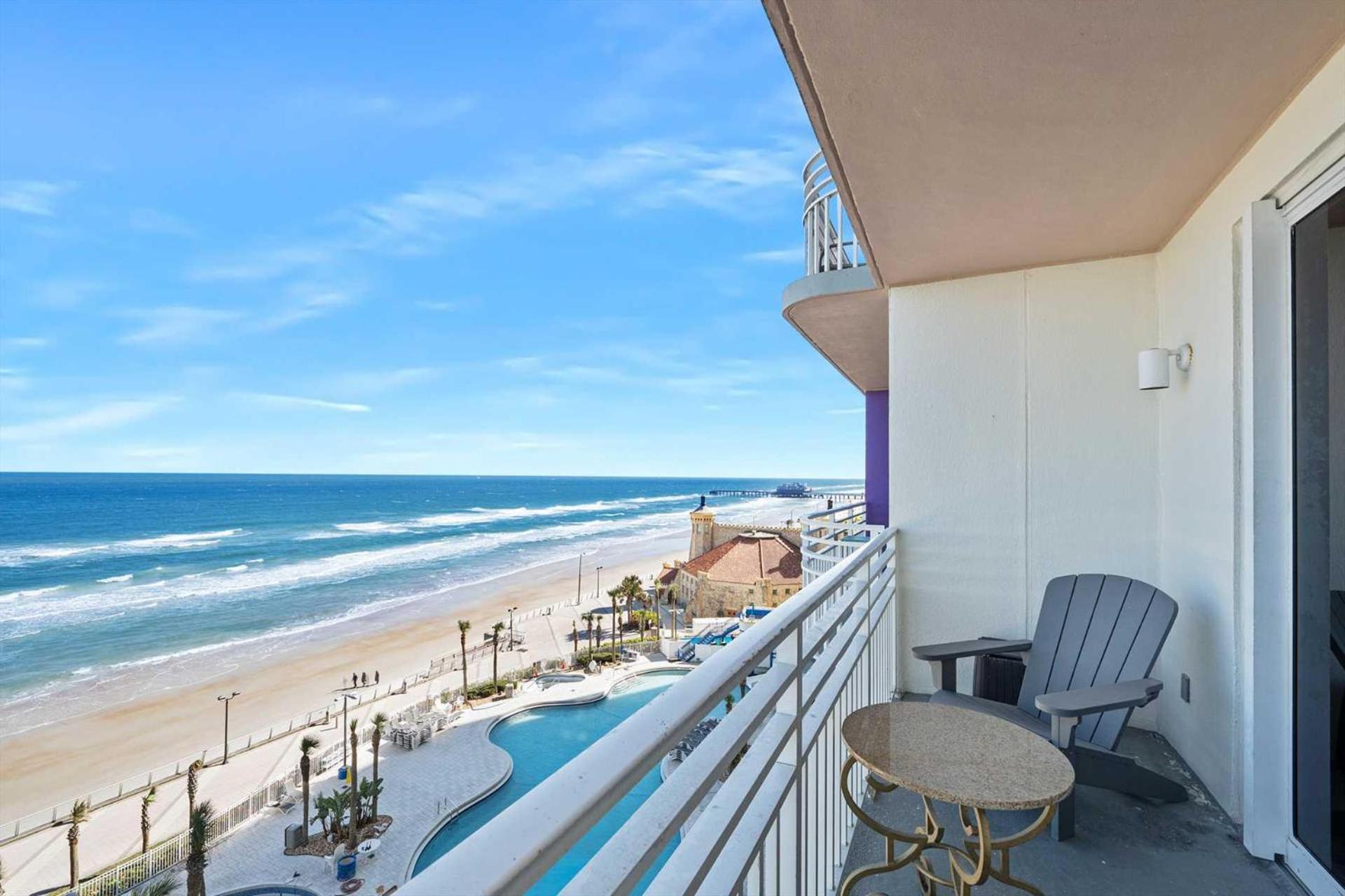 Luxury 8Th Floor 2 Bedroom Condo Direct Oceanfront Wyndham Ocean Walk Resort Daytona Beach | 801 Ngoại thất bức ảnh